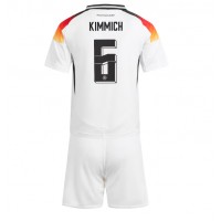 Echipament fotbal Germania Joshua Kimmich #6 Tricou Acasa European 2024 pentru copii maneca scurta (+ Pantaloni scurti)